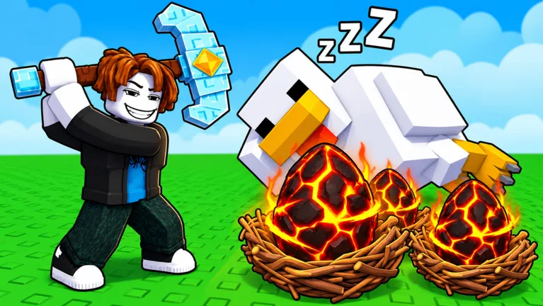 Official Roblox thumbnail for Break and Steal an Egg